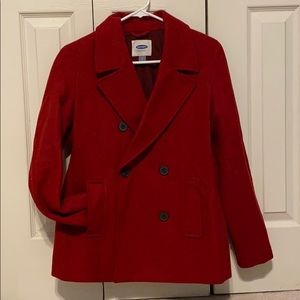 Red Peacoat